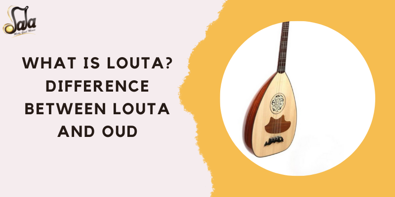 Greek louta lute explained and compared to the Middle Eastern oud