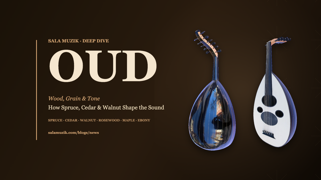 Oud Wood Types and Tone: How Spruce, Cedar, and Walnut Shape the Sound