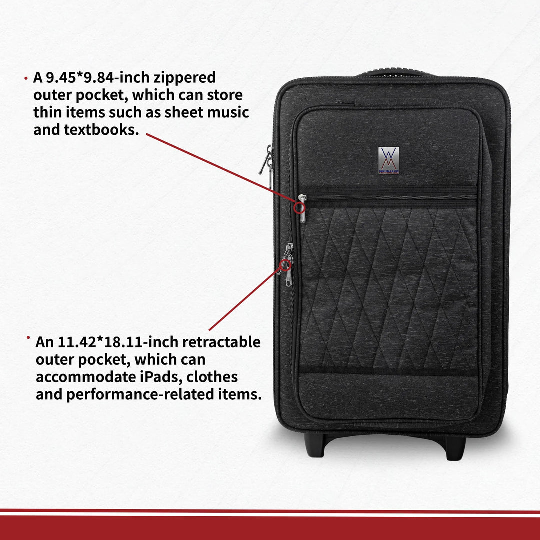 Sala darbuka travel case FLY-4 with dual storage pockets