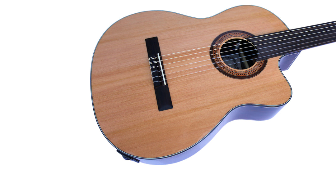 Professional Fretless Electric Classical Guitar With Equalizer CP-3