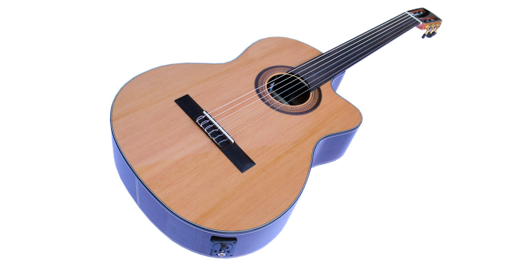 Professional Fretless Electric Classical Guitar With Equalizer CP-3
