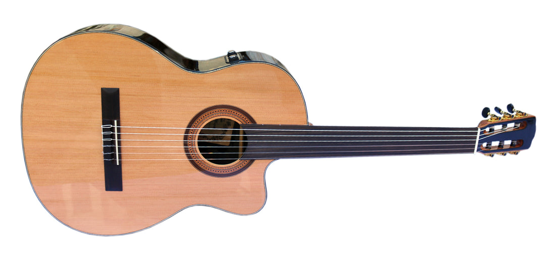 Professional Fretless Electric Classical Guitar With Equalizer CP-3