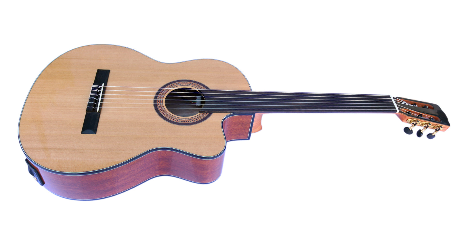 Professional Fretless Classical Guitar With EQ CP-4