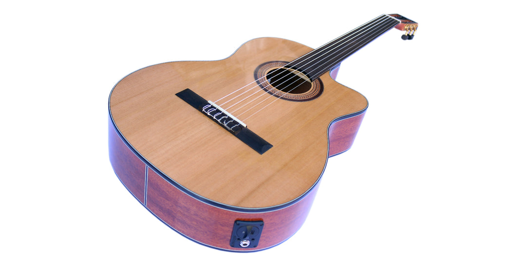 Ekolayzırlı Profesyonel Perdesiz Klasik Gitar CP-4