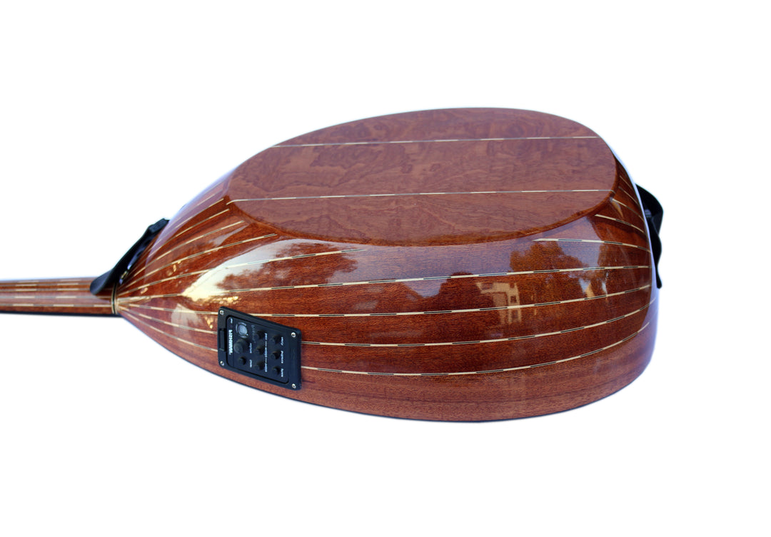 Left-handed Arabic electric oud AOH-6L