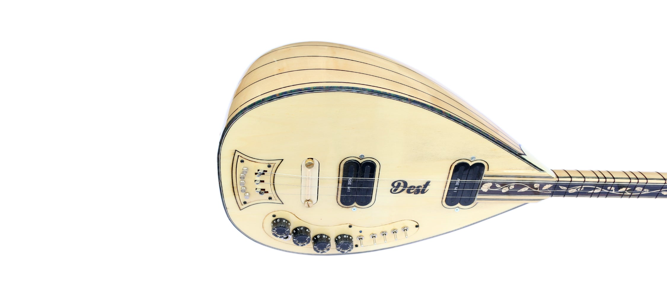 Dest elektro saz bağlama L2 uzun sap