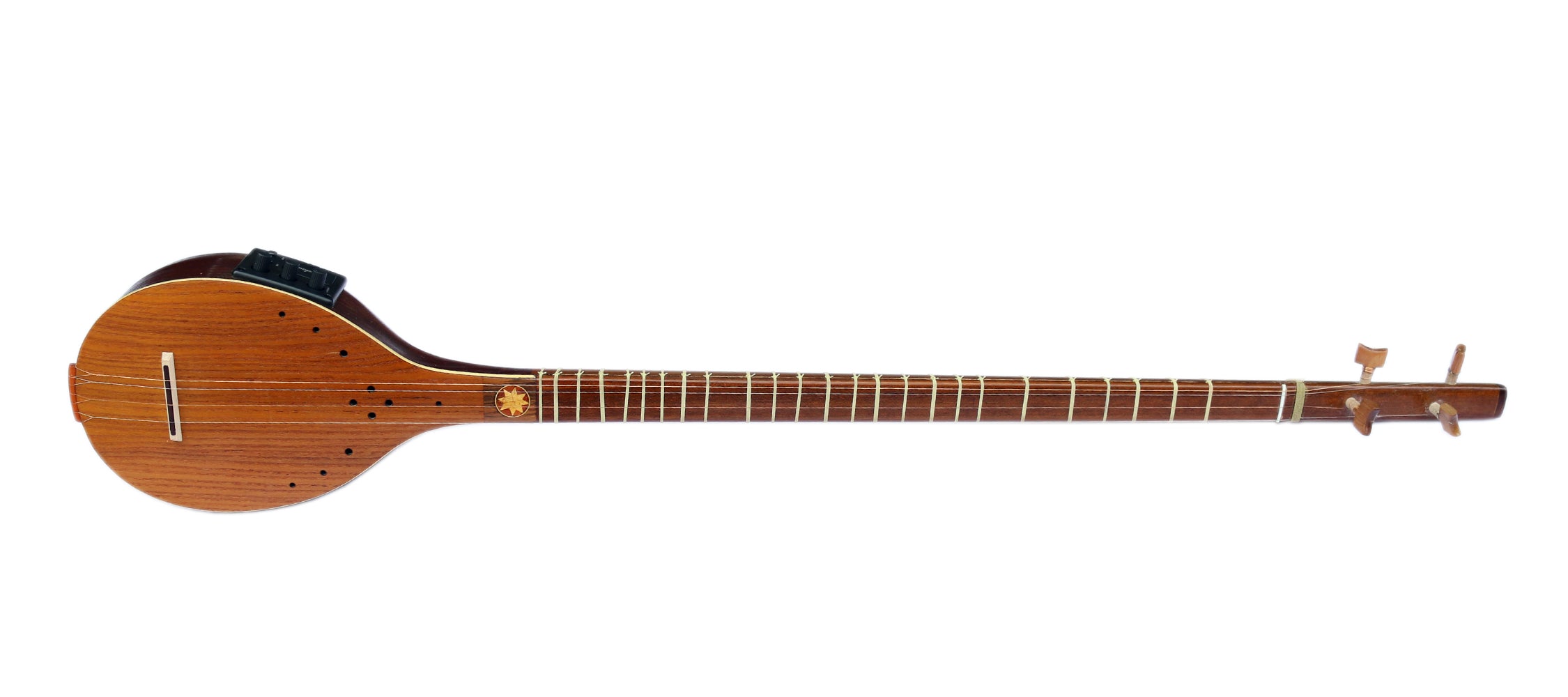 Sala electric acoustic setar ES-4 with equalizer Persian long-neck lute
