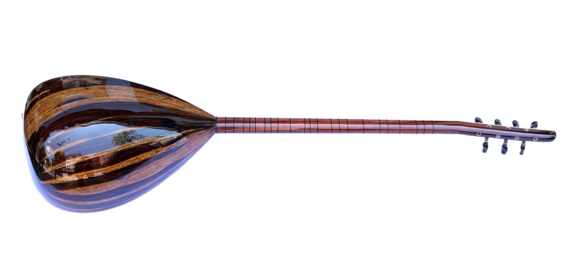 Brazilian rosewood long neck saz OSL-5 by Sala