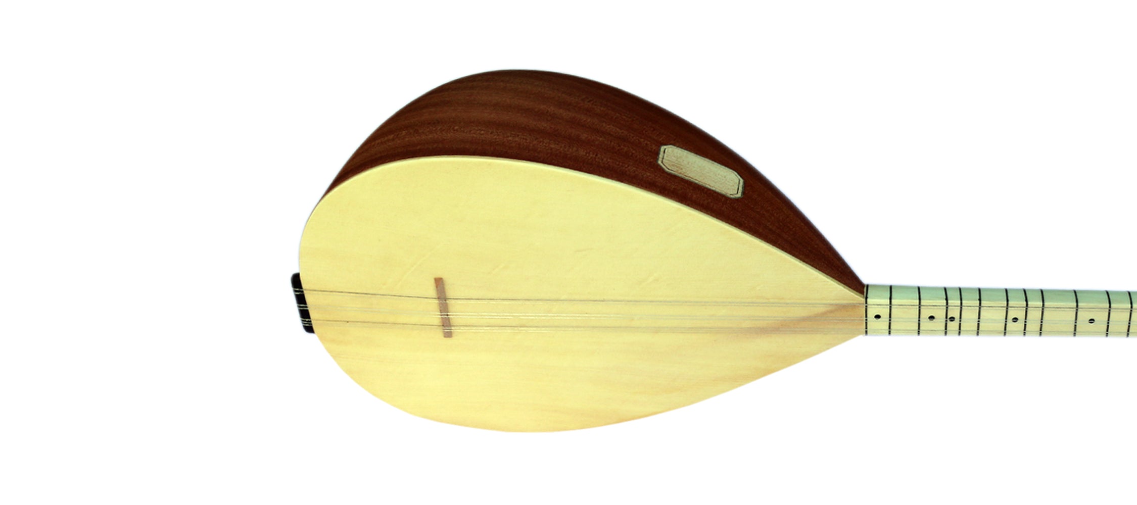 Maun ve ladin uzun sap bağlama saz ALB-205 23 perdeli Sala