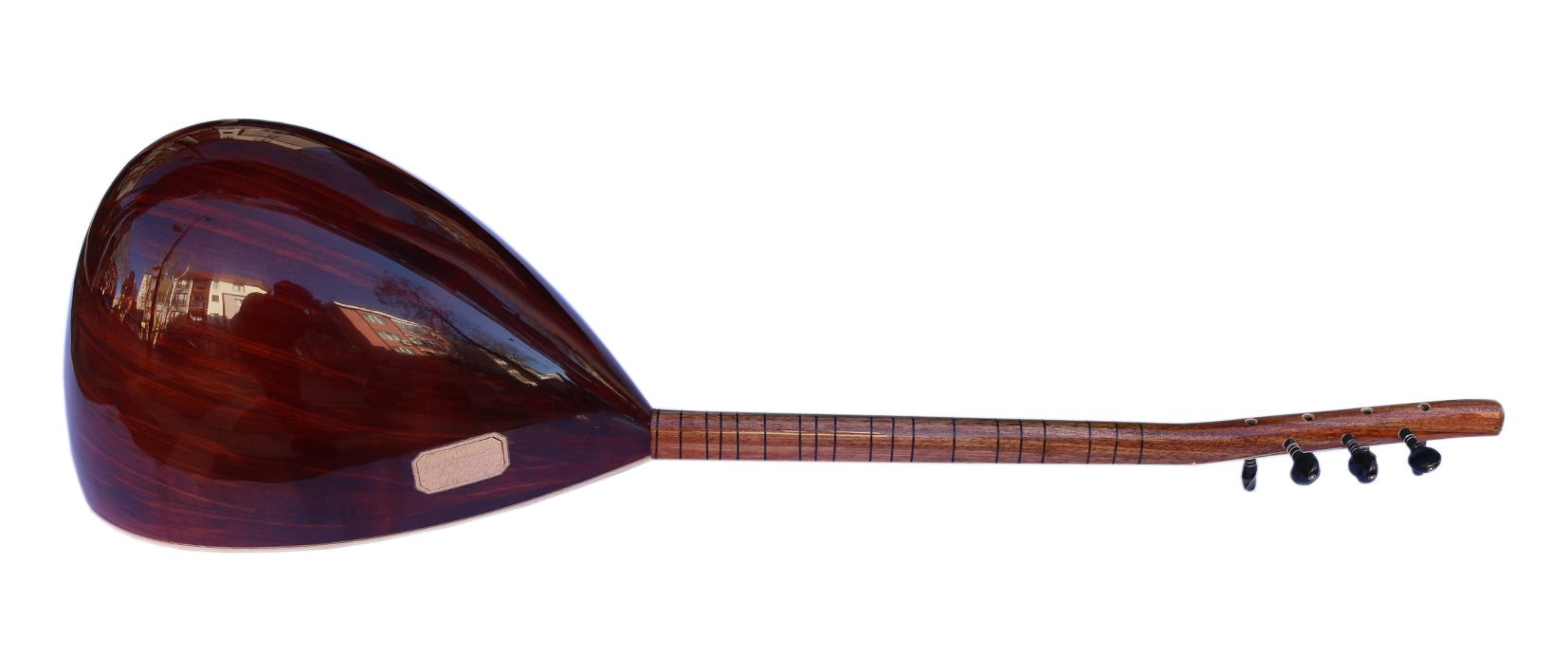Ardıç kısa sap bağlama saz OSS-205B Sala yapımı