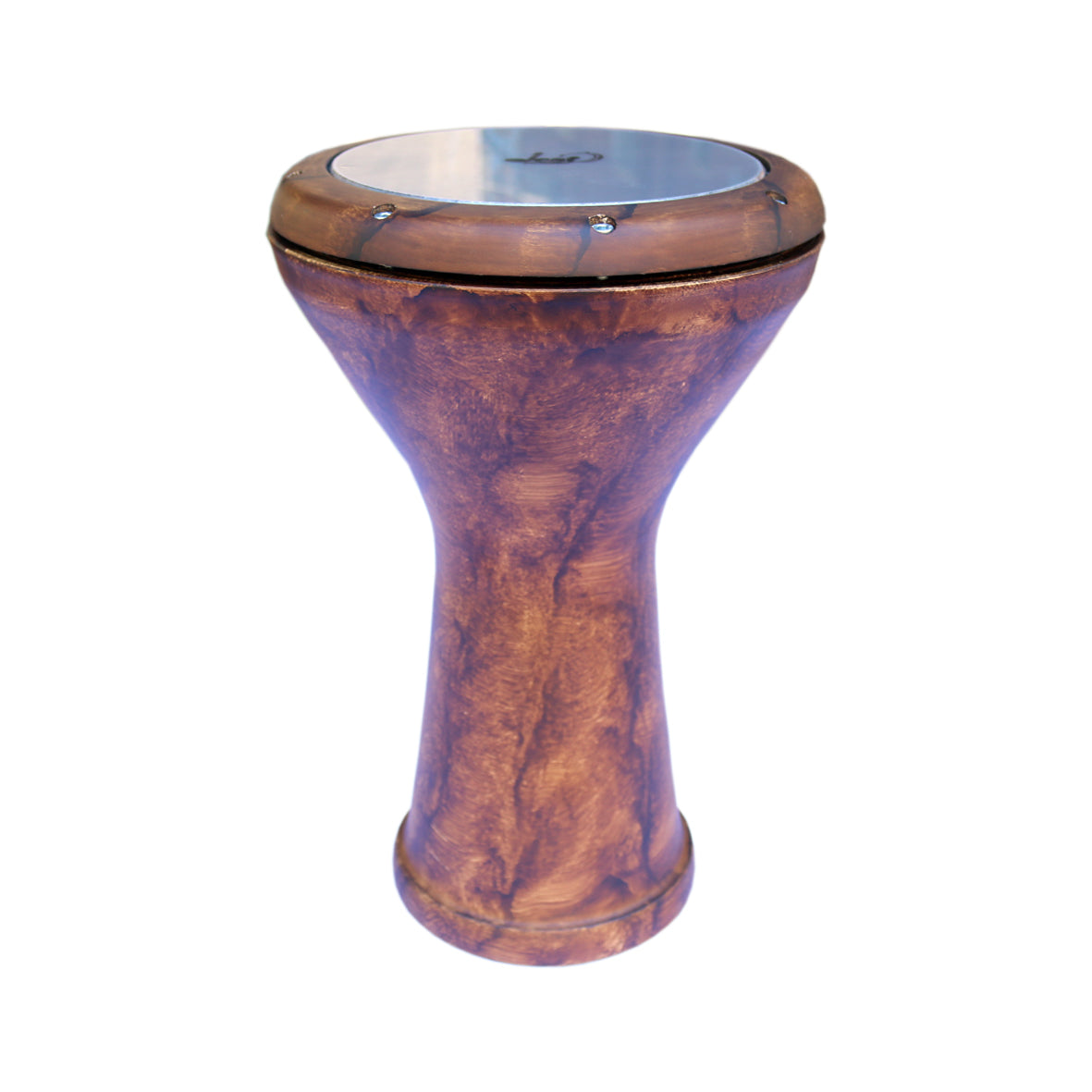 Solo Darbuka DED-503 von Dest Percussion mit Aluminiumguss-Korpus und Synthetikfell