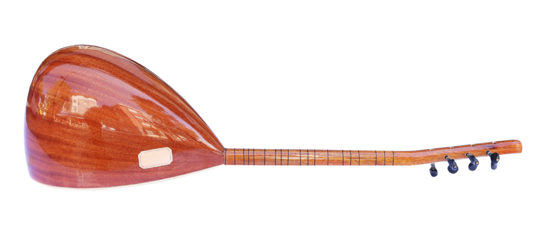El yapımı maun kısa sap bağlama MSS-101 Sala Muzik