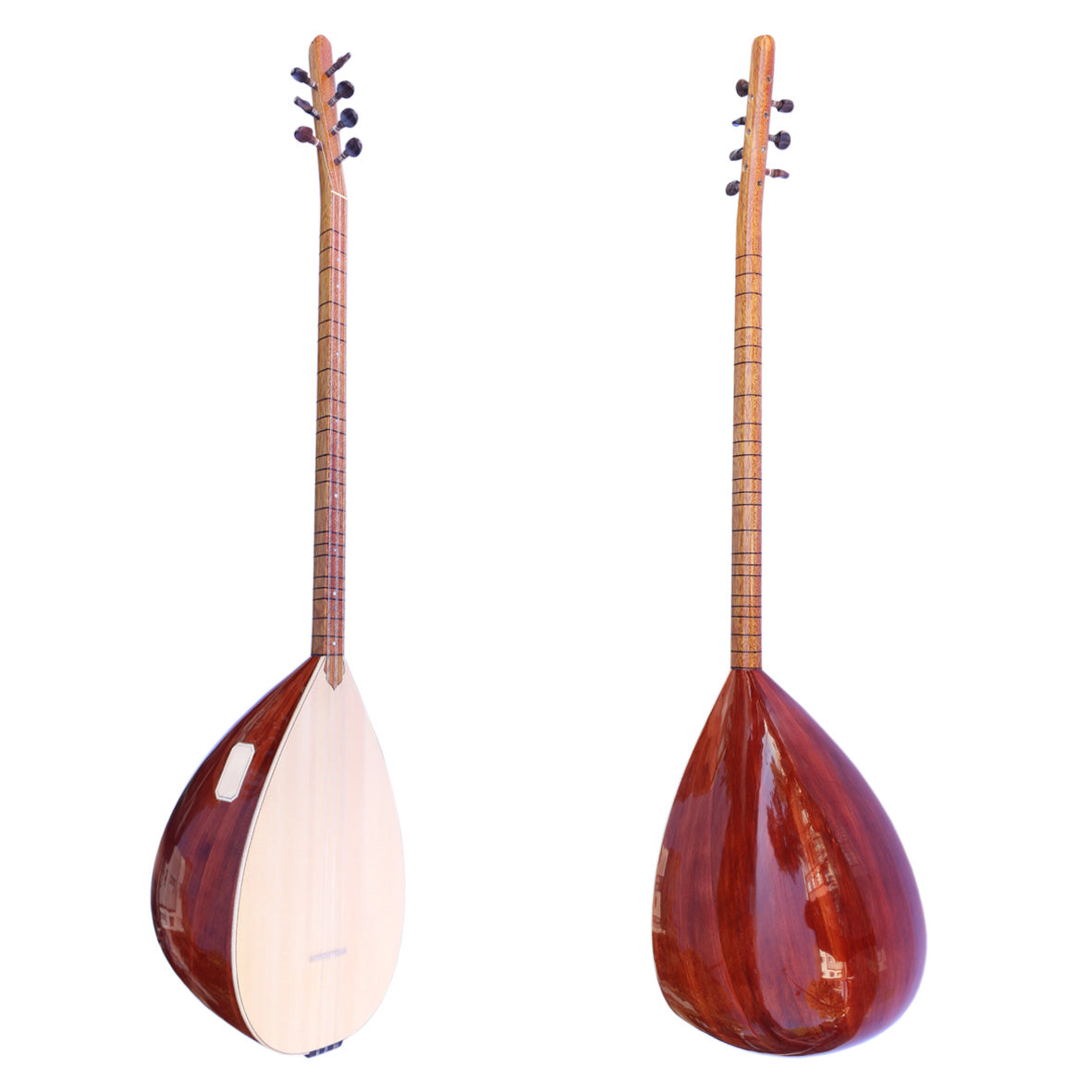 Türk profesyonel uzun sap ardıç bağlama saz OSL-205 ladin kapaklı Sala