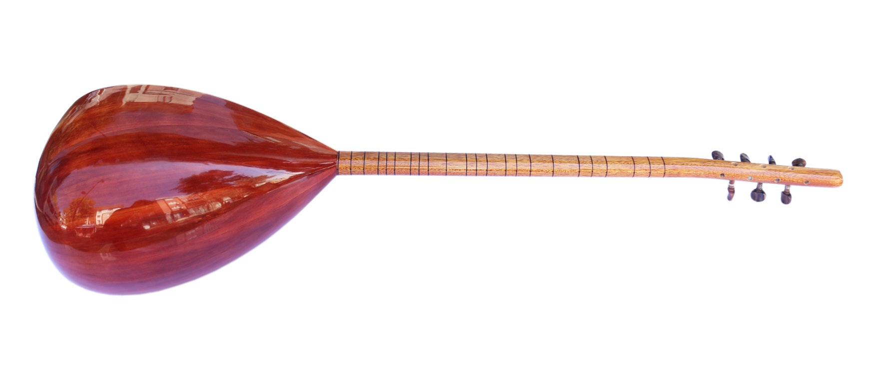 El yapımı Türk uzun sap bağlama saz OSL-205 Sala