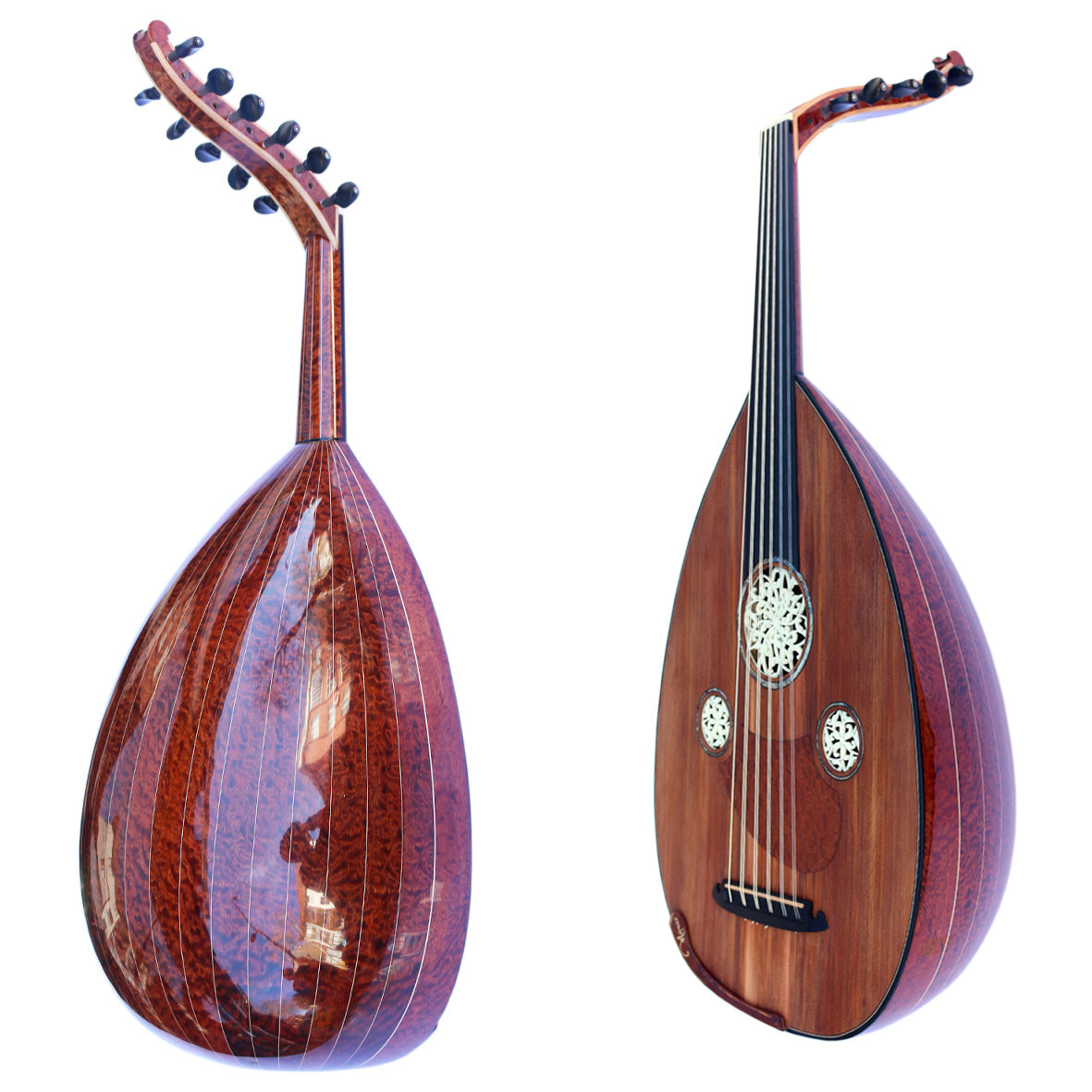 Oud turco especial UNQ-2 con cuerpo de Pomela y tapa de cedro por Miras