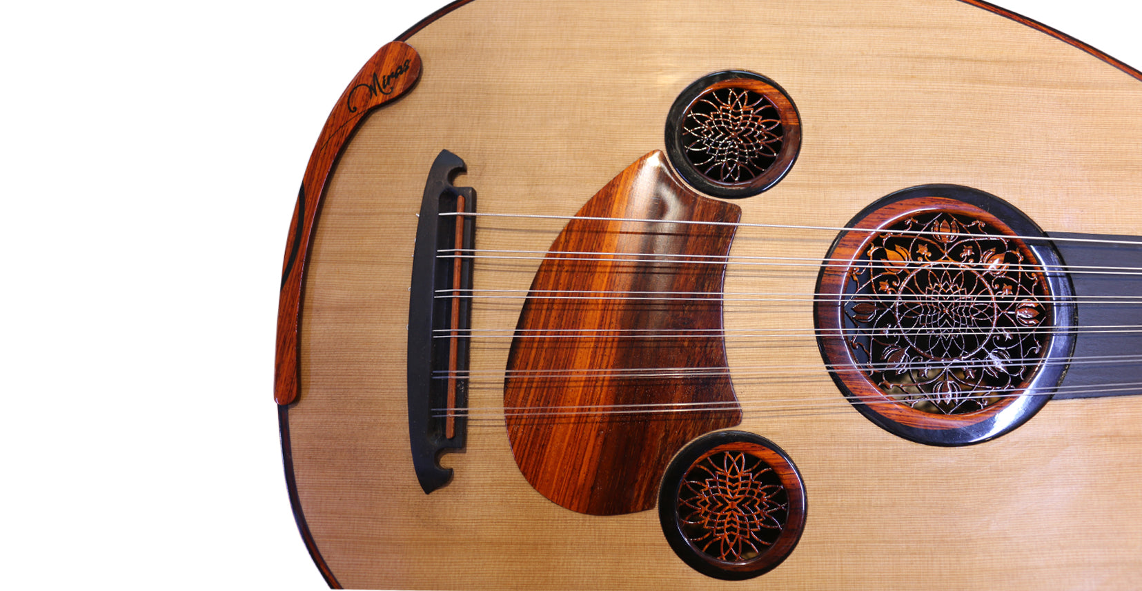 Oud árabe Cocobolo Majesty de Miras Lute