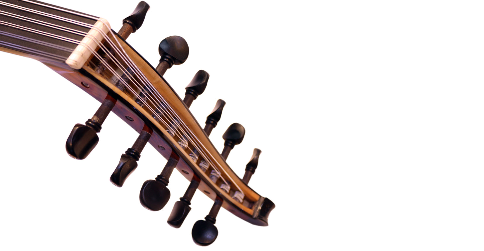 Oud árabe Cocobolo artesanal de maestro de Miras