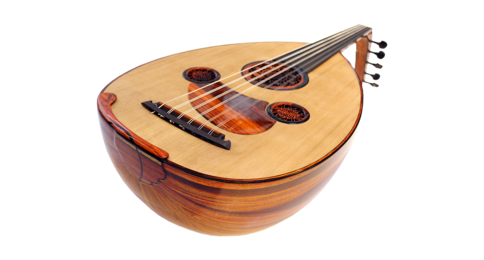 Oud árabe Cocobolo Majesty de Miras Lute
