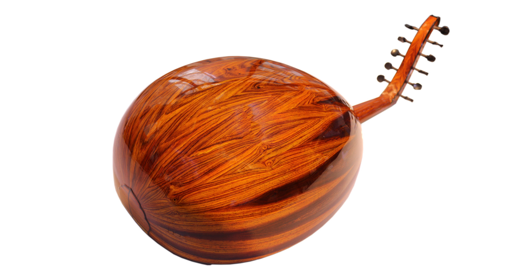 Oud árabe Cocobolo Majesty de doble tabla