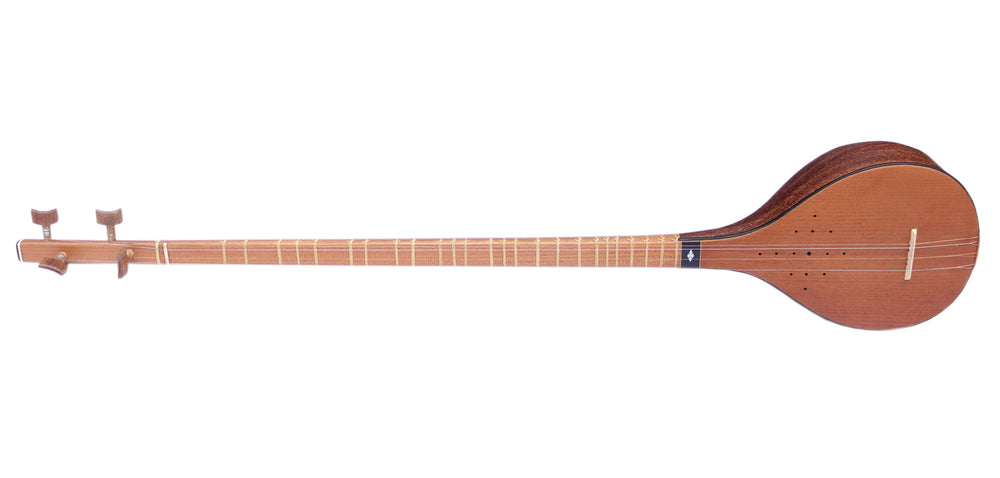 Left-handed setar MOS-4L by Movlana with walnut body Persian instrument