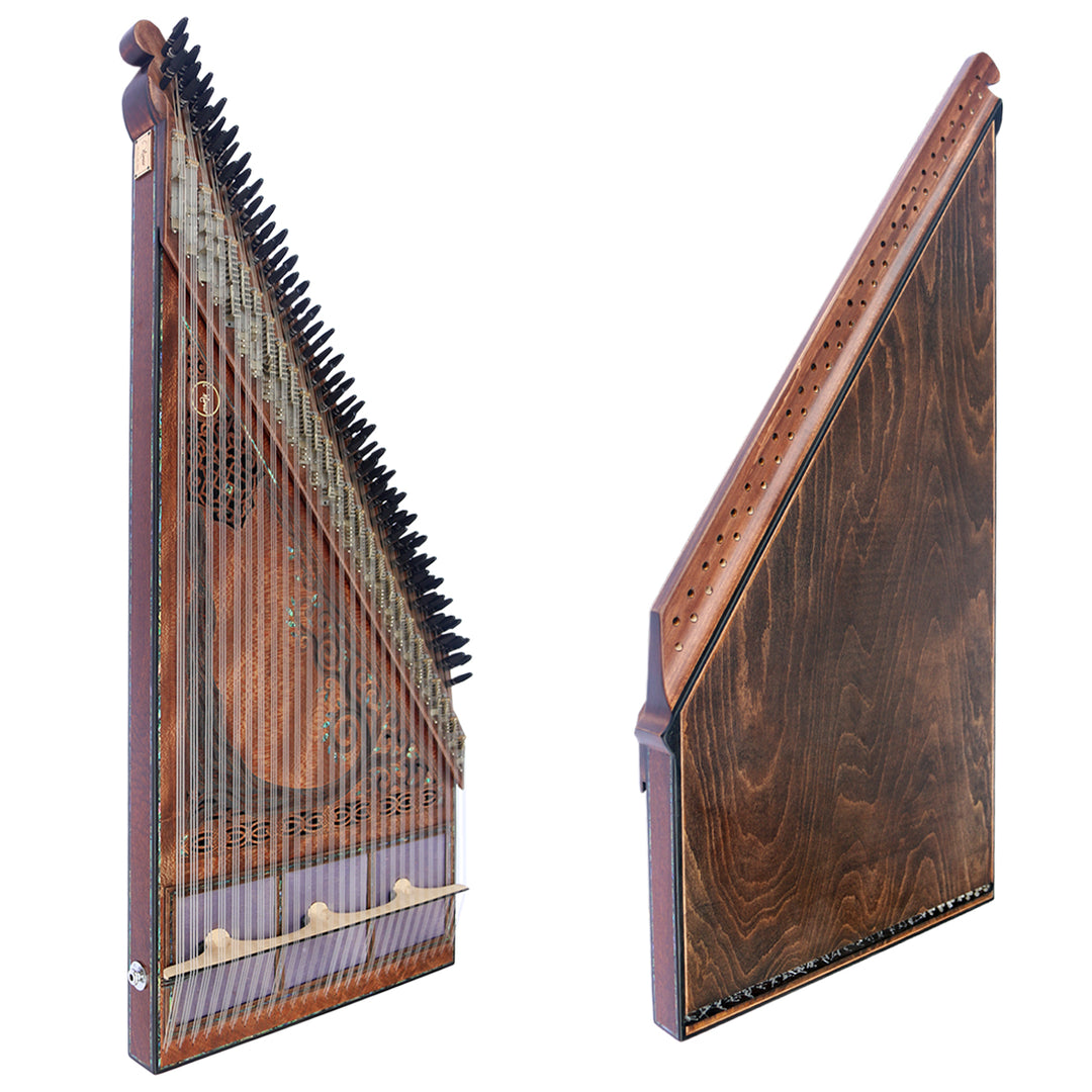 Special Turkish kanun MSK-4 by Miras with built-in pickup for stage performance