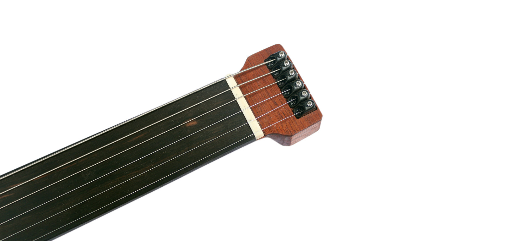 RaksOud Mat electric oud cutaway body and pickup configuration