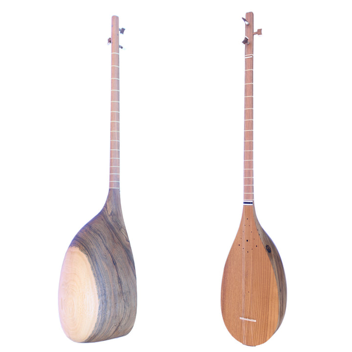 Professional Left Handed Carved Walnut Persian Tanboor MOT-5L