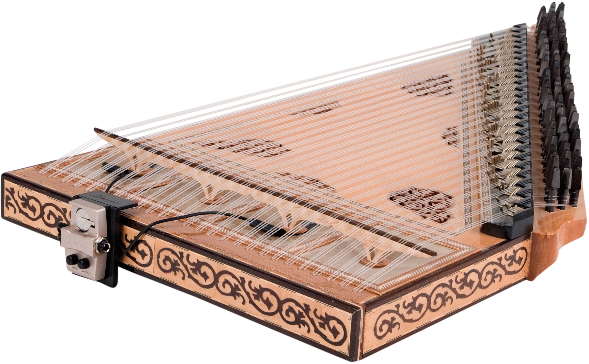 Pastilla de kanun Shadow SH-800 con preamplificador ajustable