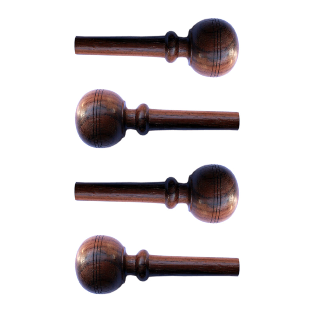Palisander Wirbel für Kamancheh YPK-405 Ersatz Stimmwirbel Set von Afshari
