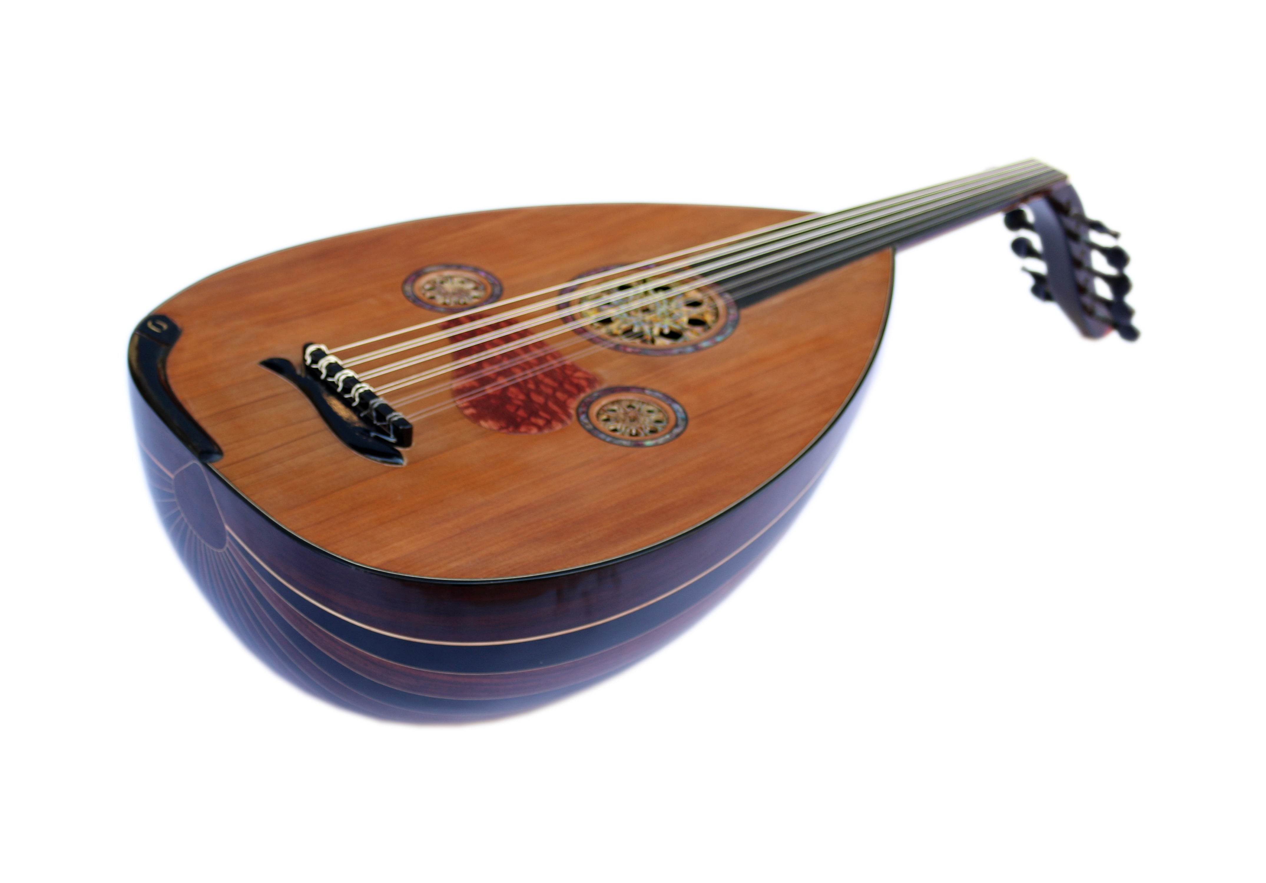 Handgefertigte arabische Oud CM-5 vom Meisterluthier Mehmet Caymaz