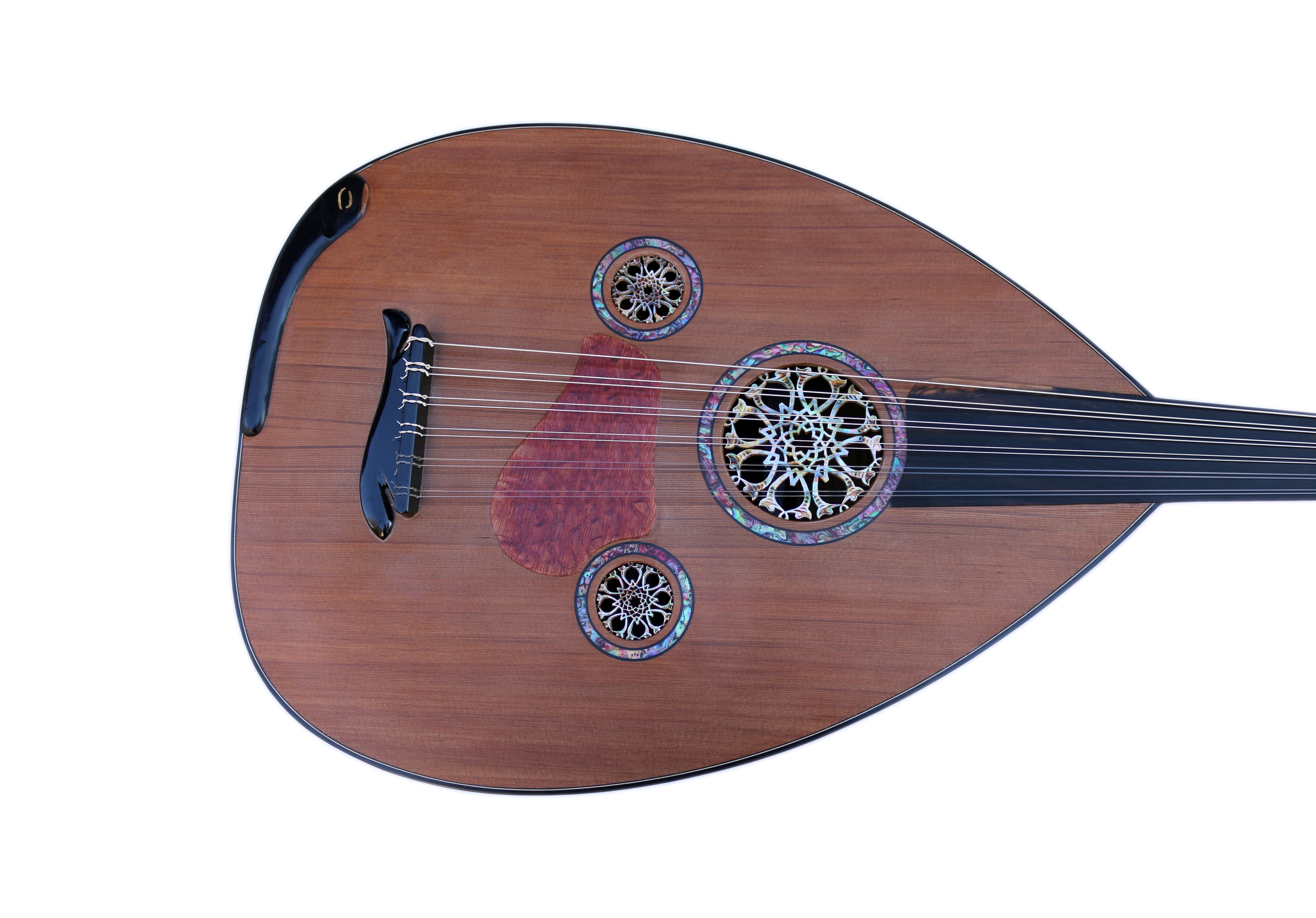 Handgefertigte arabische Oud CM-5 von Mehmet Caymaz