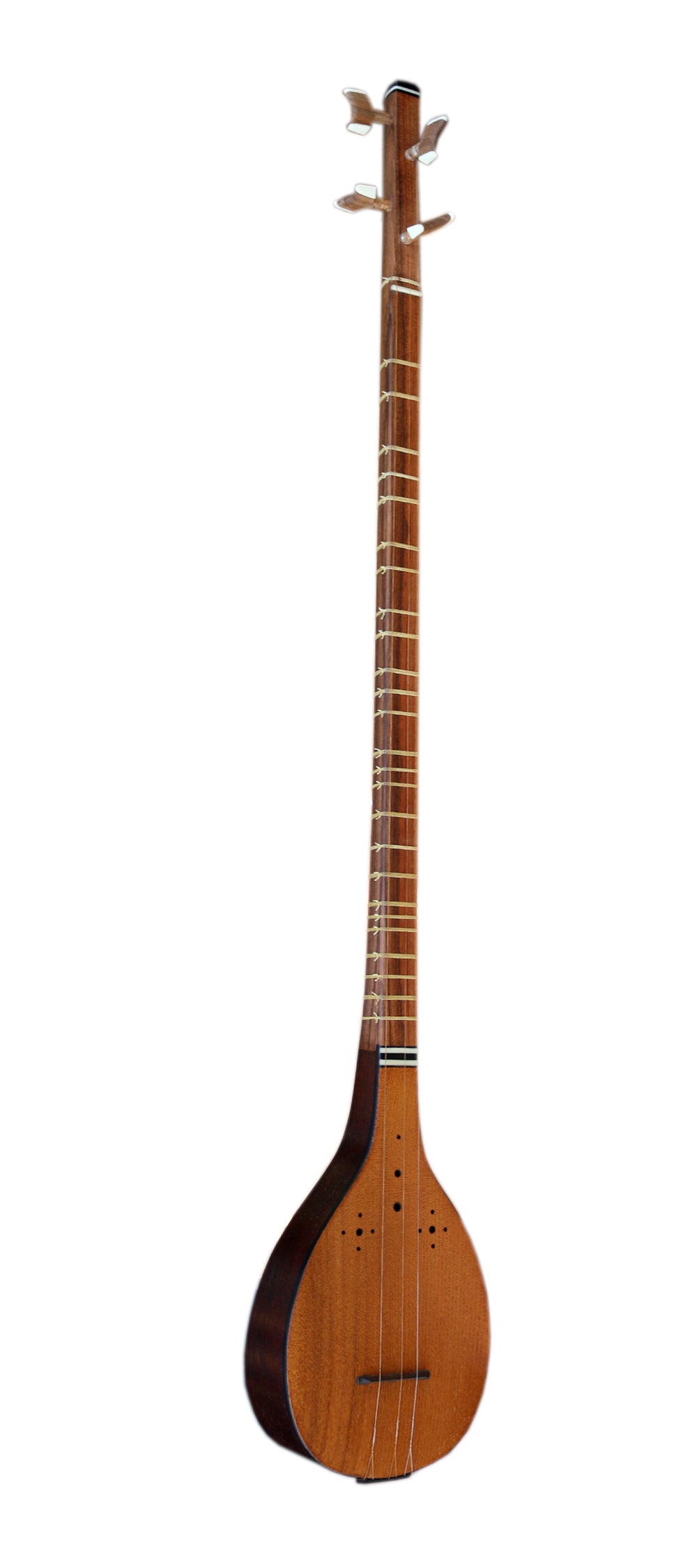 Flache Setar MOS-305 von Movlana Ketabi persisches Instrument Maulbeerholzkorpus