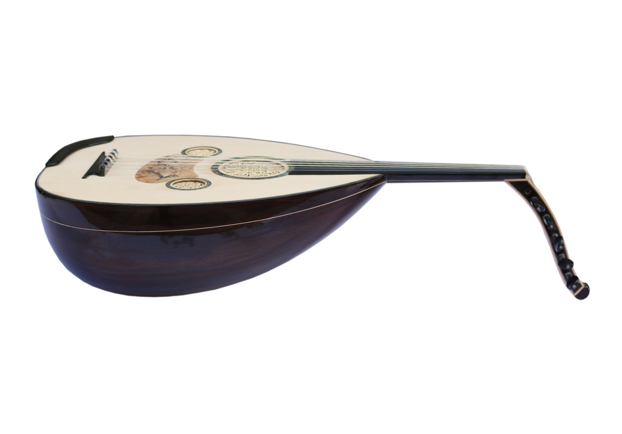 Premium handmade Arabic oud SALA-Y8 with deep sound and comfortable playability