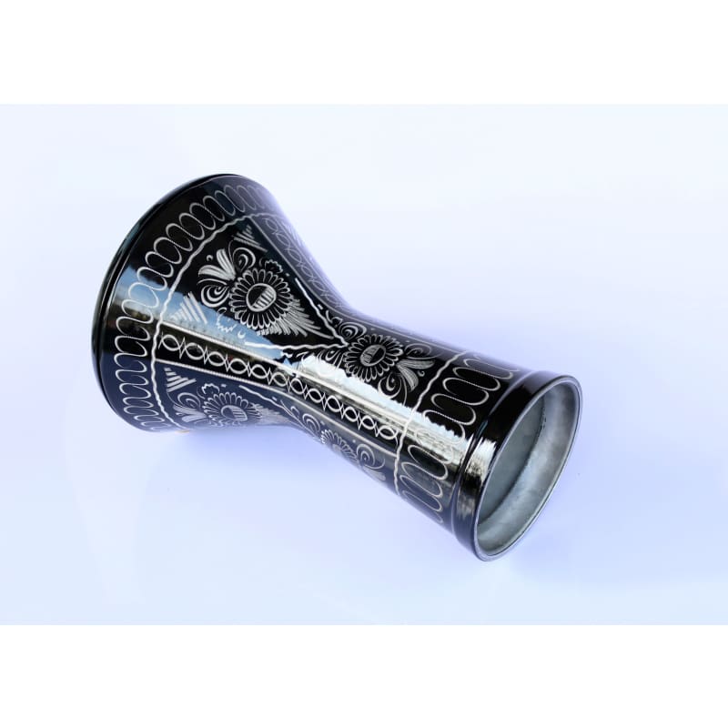 دربوكة مصرية DED-322E بجسم ألومنيوم منقوش يدوياً