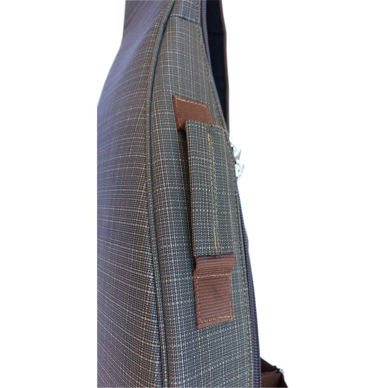 Padded electric oud case SAFE-308 interior padding detail