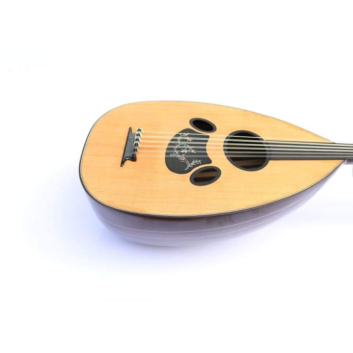 Premium handmade Syrian oud SALA-S8 with deep sound and Aleppo character