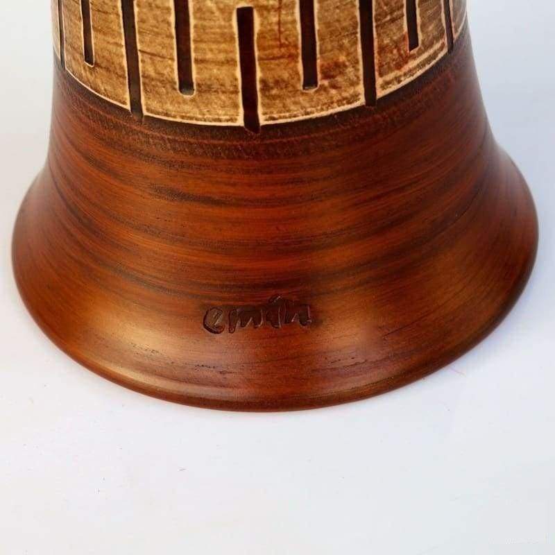 Emin Percussion clay solo darbuka EP-104-A handmade in Turkey