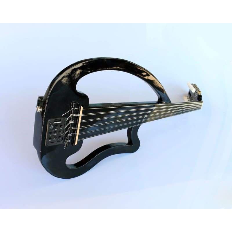 Turkish electric silent oud AOS-108G with walnut body by Sala Muzik